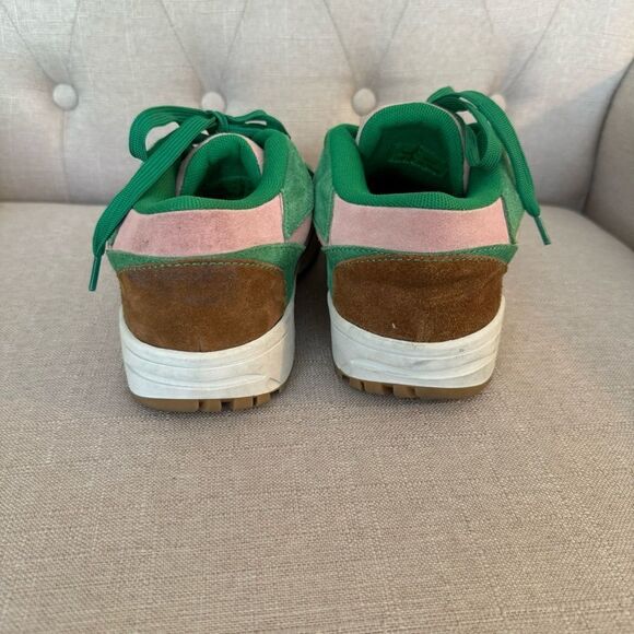 JEFFREY CAMPBELL Limit Platform Sneakers in Green / Pink, Sise 8 - Picture 4 of 10